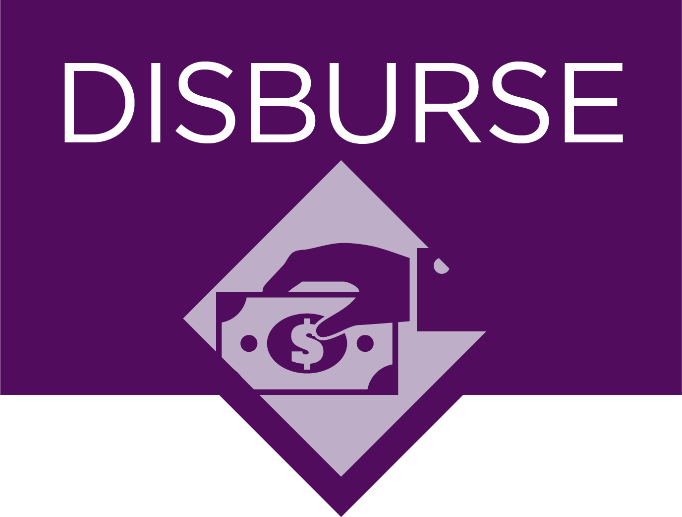 BBB security account step 4 - disburse