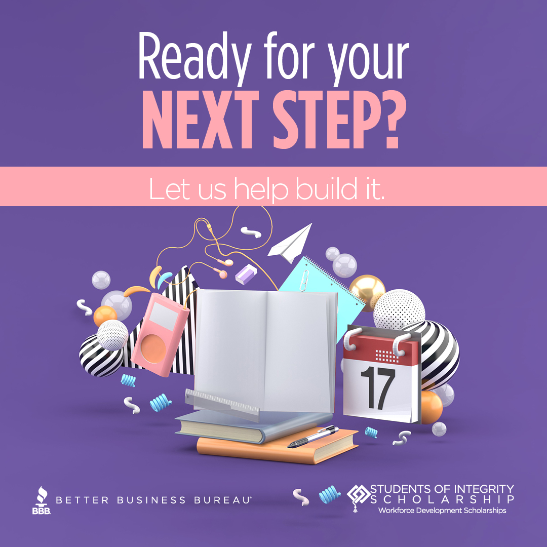 Bbb student of integrity scholarship picture